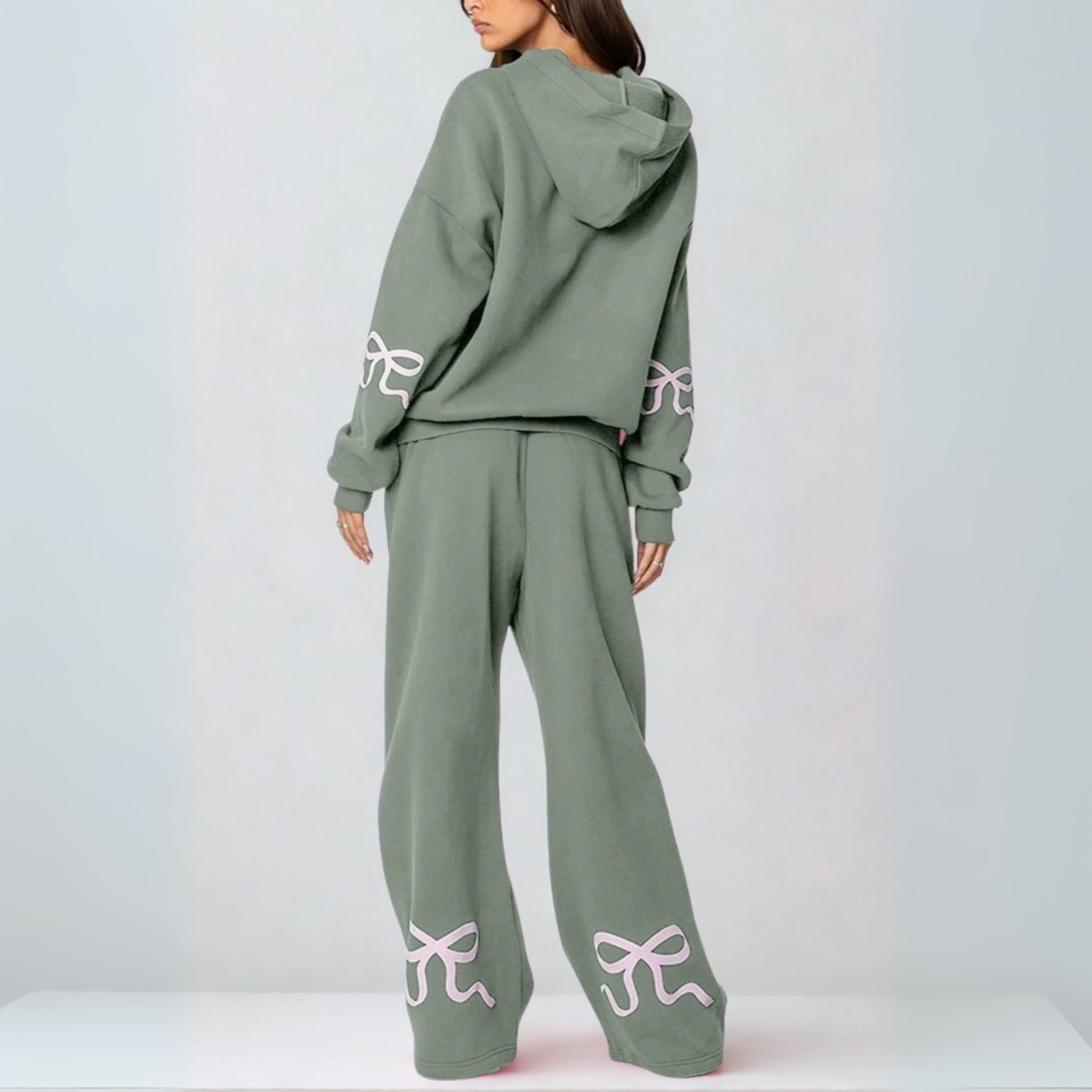 TAMINA™ - Casual Oversized Sweatshirt and Wide Leg Pants