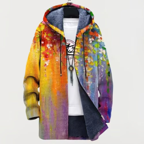 SERAPHINA™ | Sweater with Abstract Art